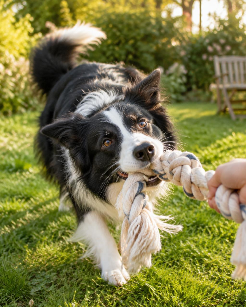 At play